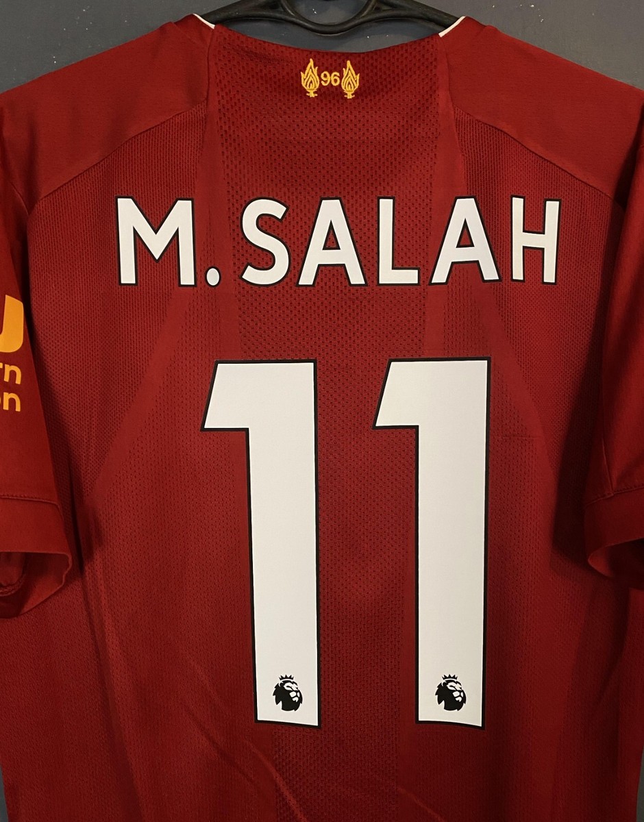 MOHAMED SALAH #11 MEN FC LIVERPOOL 2019/2020 SOCCER FOOTBALL SHIRT