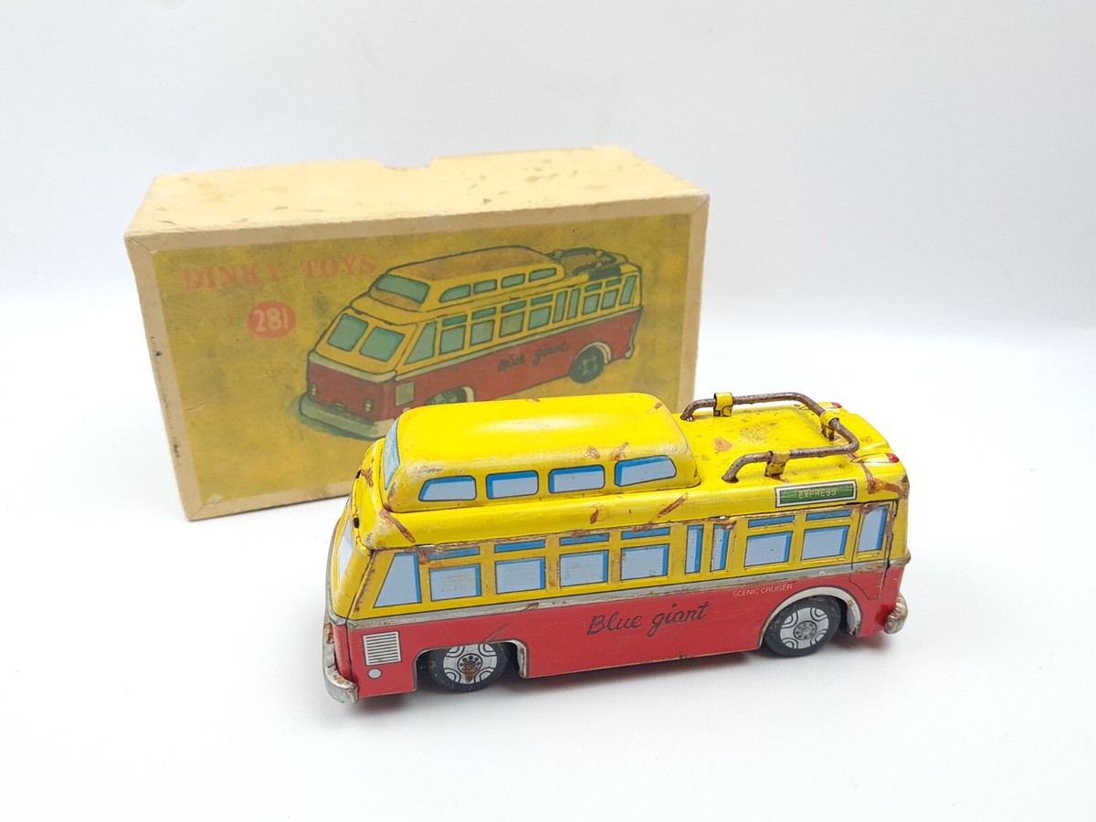 Dinky Toys 281 – Camion Blue Giant Vintage, Métal, Lithographie, UK