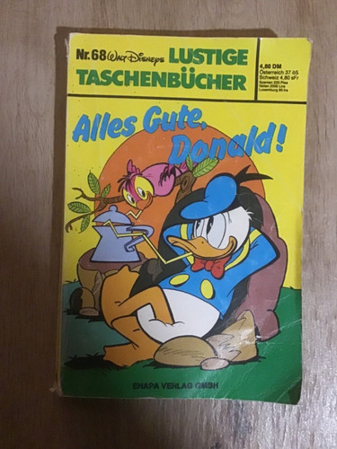 Disney's Funny Paperback LTB No. 68 from 1980 - All the best, Donald!