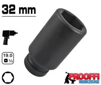 "Kraft Power Schlagschrauber Nuss 3/4\" Stecknuss 32 Mm SteckschlüSsel 6-Kant Lang"