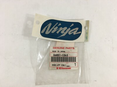 NOS Kawasaki EX 500 Ninja Upper Cowling Decal 1997 | eBay