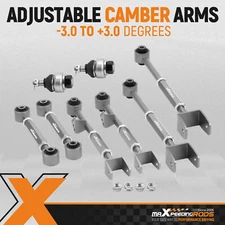 Adjustable Rear Camber Toe Arms Kit for 2008-17 Honda Accord Crosstour 09-14 TL