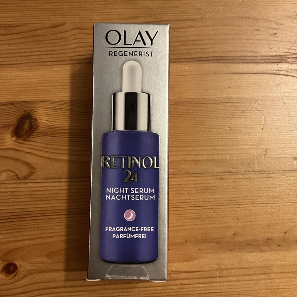 Olay Regenerist Retinol 24 Nachtserum mit Vitamin B3 Plus Neu in OVP Parfümfrei