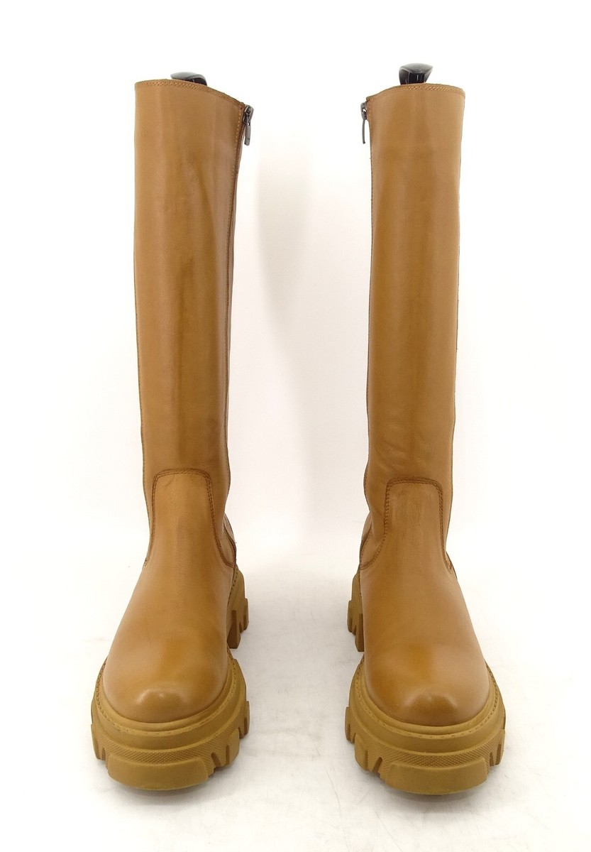 Inuovo boots platform Chelsea boots ankle boots over the knee shoe leather  size