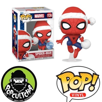 Spider-Man Spider-Man in Santa Hat Beyond Amazing Pop! Vinyl