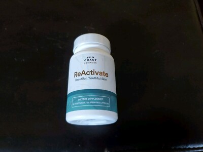 Sun Coast Sciences ReActivate for beautiful youthful skin 30 caps.  EXP. 06/2025