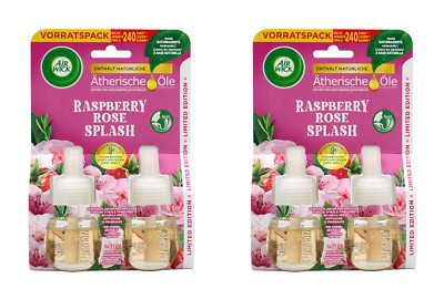 Air Wick Nachfüller für Duftstecker Raspberry Rose Splash , 4x19ml EA1758423900