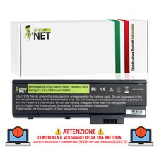 Batteria compatibile con Acer Aspire 5670 9410Z 1695WLMi 5601WLMI 5002LC 11,1V