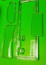 AMT 1940 Willys Pickup Truck Gasser 1/25 Cab Glass Windshield Head Lamps Lights