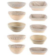 Bread Proofing Proving Rattan Basket Baking B...