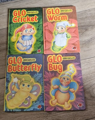 Vintage Glow Friends Full Set Of 4 Ladybird Books 1st Editions 
