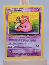 1995 slowbro pokemon card value Slowbro 43/62 Fossil Uncommon 1st Edition Pokemon TCG