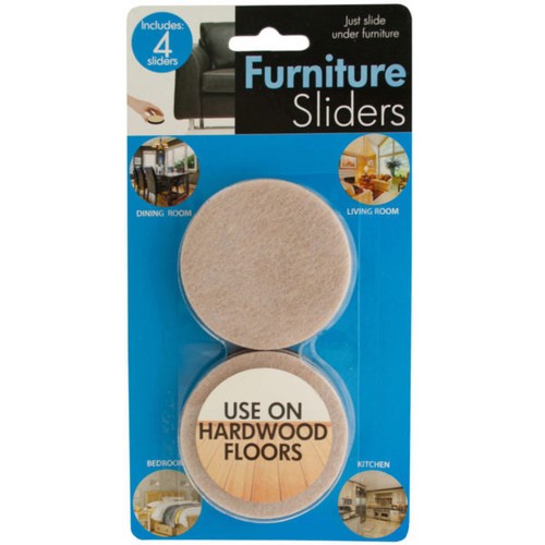Set of 20 Bulk Lot 4pc Large Carpet Wood Tile Floor Furniture Sliders (80 Total) 731015241705 eBay