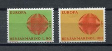 s10460) SAN MARINO 1970 MNH** EUROPE 2v.