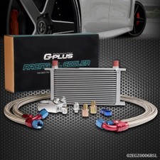 New Universal 19 Row 10an Aluminum Engine Oil Cooler Filter Sandwich Adapter