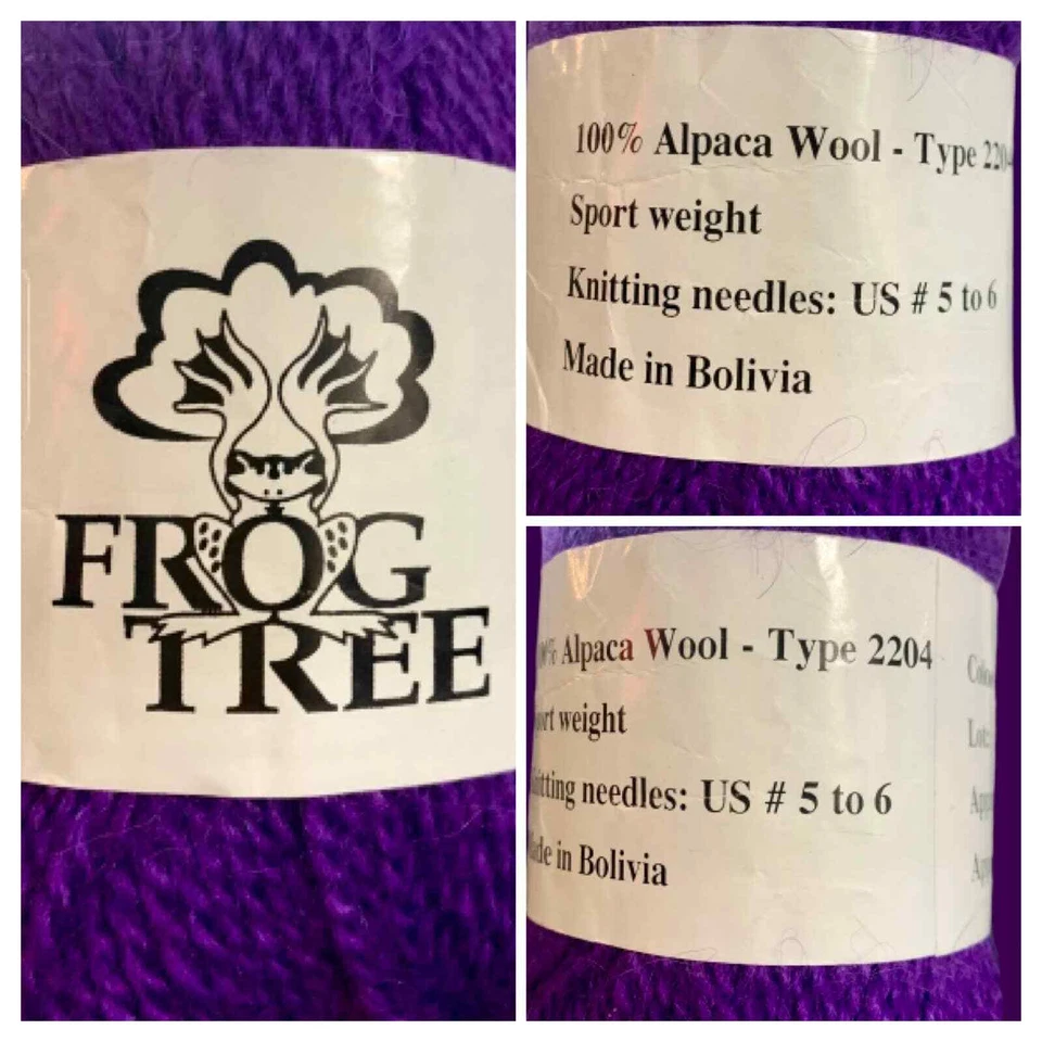 5 мотков DK Sport Rainbow смешанный лот США 5 6 100% альпака мериносы и смеси патоны - Изображение 4 из 4