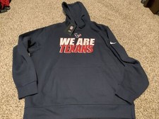 Nike Houston Texans  We are Texans  Hoodie NFL Size: XL Men  s NWT Navy