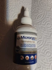 MicrocynAH Opthalmatic Gel Horses Dogs Cats all species ex 12/25 free shipping 