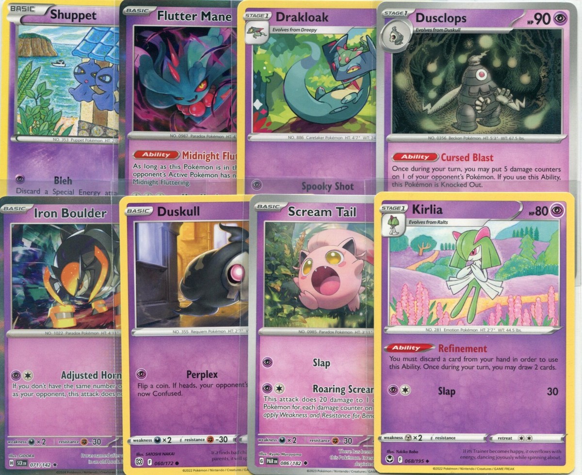 Psychic Deck Build Pokemon GLC and Standard   $1.99 Minimum Order Required
