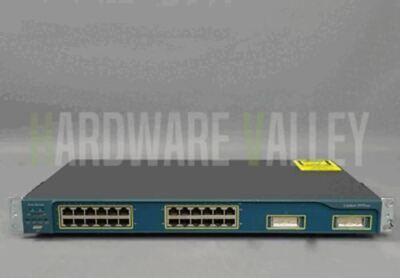 WS-C2950G-24-EI + WS-G5484 Catalyst 2950, 24 10/100 with 2GBIC slots, Enhanced I