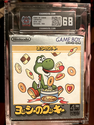 ミッキー　yoshi Yoshi's Cookie Gameboy Game Boxed & Manual GB Japanese Version