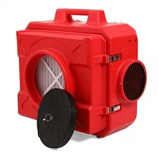 MOUNTO AF500  1/3Hp 500Cfm Industrial HEPA mold dust Air Scrubber Filtration Red
