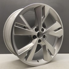 AUDI Q4 E-TRON SILVER 20" ALLOY WHEEL RIM OEM 89A601025AQ REAR AXLE GENUINE X1