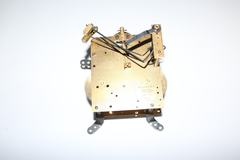 Overocean Clock Co. 141-050 West Germany key wind clock mechanical movement