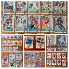 2021-2022 Bowman U University College Football/NFL 1st Rookie Card RC NEW 1/30