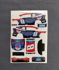 2026 Kyle Busch 8 Zone Watermelon 1/64 Peel  Stick Decals