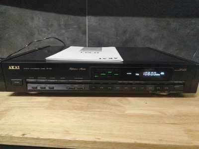 Akai AT 93 High End Quartz Synthesizer Tuner AM/FM Radio Reference Master - Bild 1 von 4
