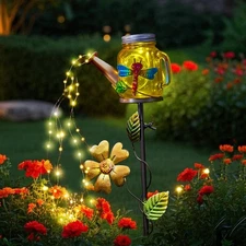 Solar Watering Can Light, Solar Yard Decorations Outdoor,Garden Decor Lights ...