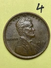 1918 LINCOLN WHEAT CENT,  high condition coin, XF/AU nice sharp details #4