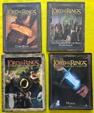 The Lord Of The Rings Roleplaying Game LOT, FOUR items incl. Moria. By Decipher