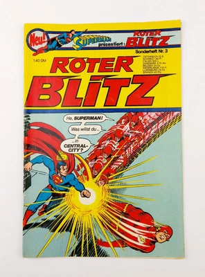 Rarität - Ehapa Comic Superman präsentiert: Roter Blitz Sonderheft Nr. 3 / Z2 - Bild 1 von 4