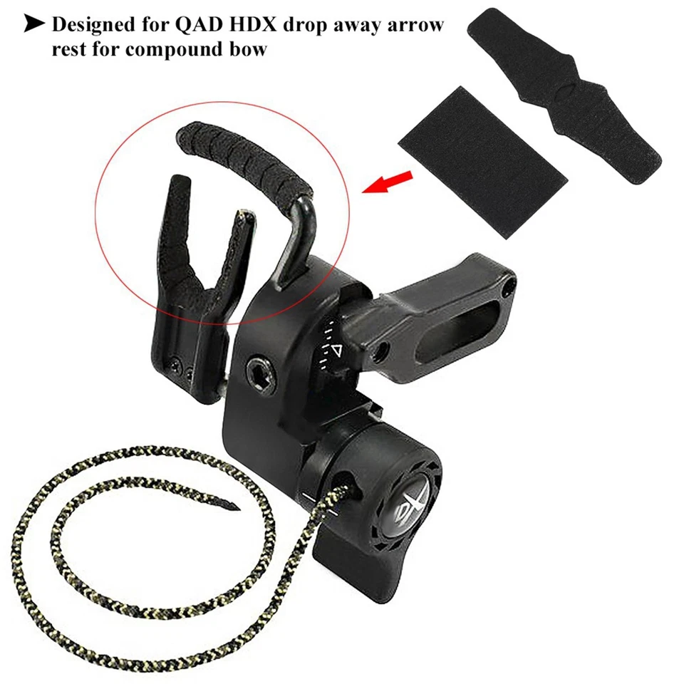 Anti-slip Sticker Set Compound Bow Hunting Accs For HDX Drop Awayb ZZ - Image 2 of 4