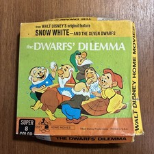 Walt Disney Super 8 Home Movies Snow White Seven Dwarfs Dilemma Color