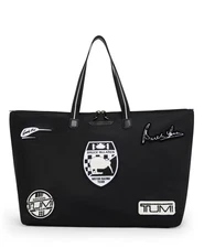 NWT-Tumi "Just In Case" tote bag-Black and White