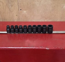 Matco Adv 12 Dr 10pc Impact Shallow Socket Set 12pt 10mm-19mm Cpxxm2v Series