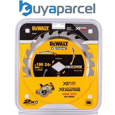 Dewalt DT40270 Extreme Runtime High Torque Circular Saw Blade 190 x 24T DCS577