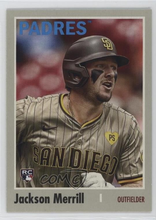 2024 Topps Archives 1970 Topps Archives Foilboard Jackson Merrill #156 1p1k