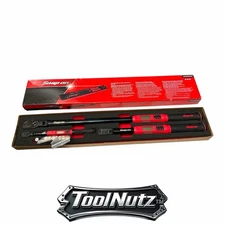 Snap-on Tools NEW ATECHFSET02R 3 Pc Master Torque Wrench Set with Foam Tray USA
