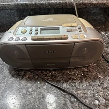 Sony Cassette/Cd/Radio Boom Box With Power Cord