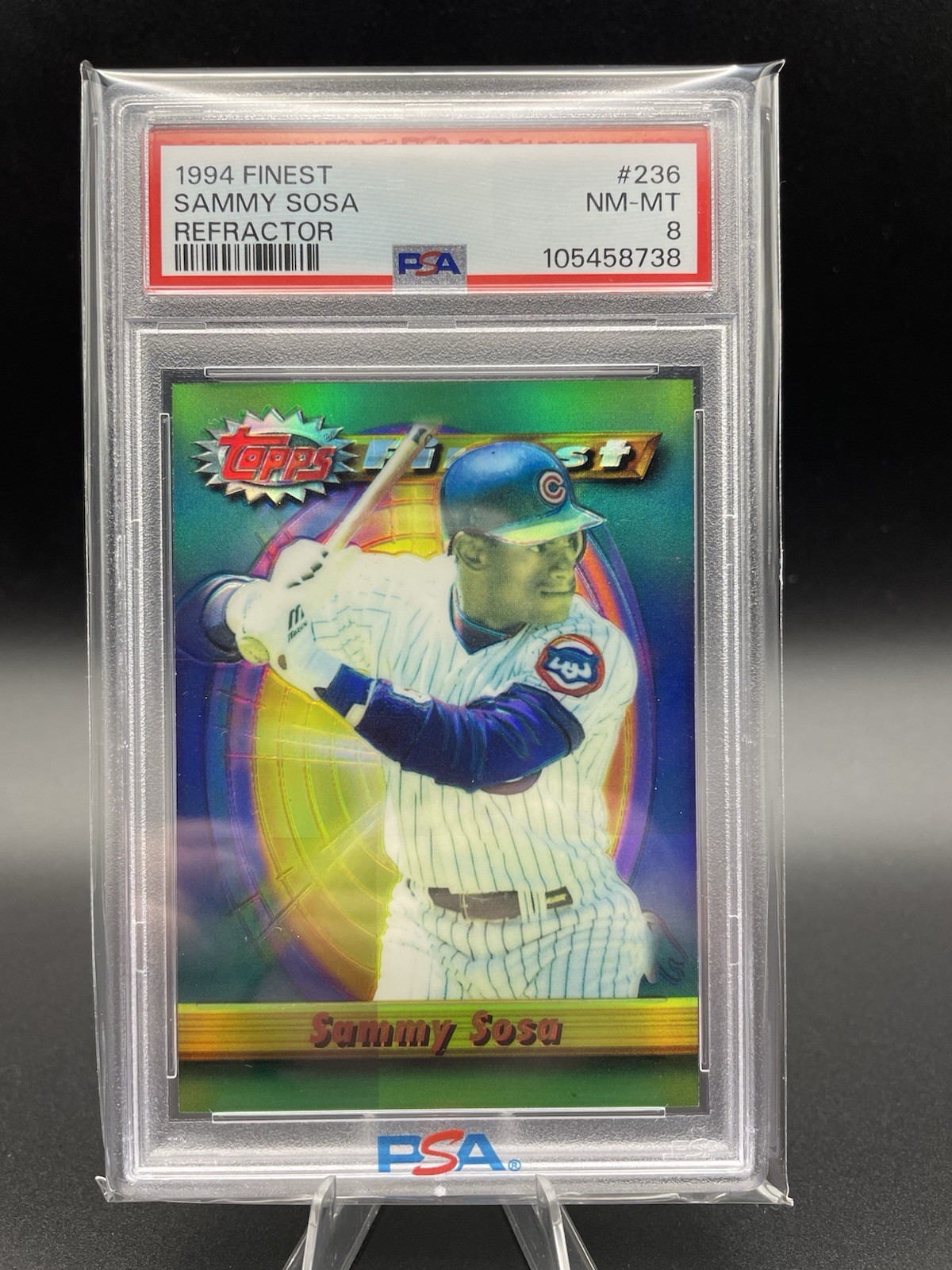 1994 Topps Finest - Sammy Sosa #236 Refractor