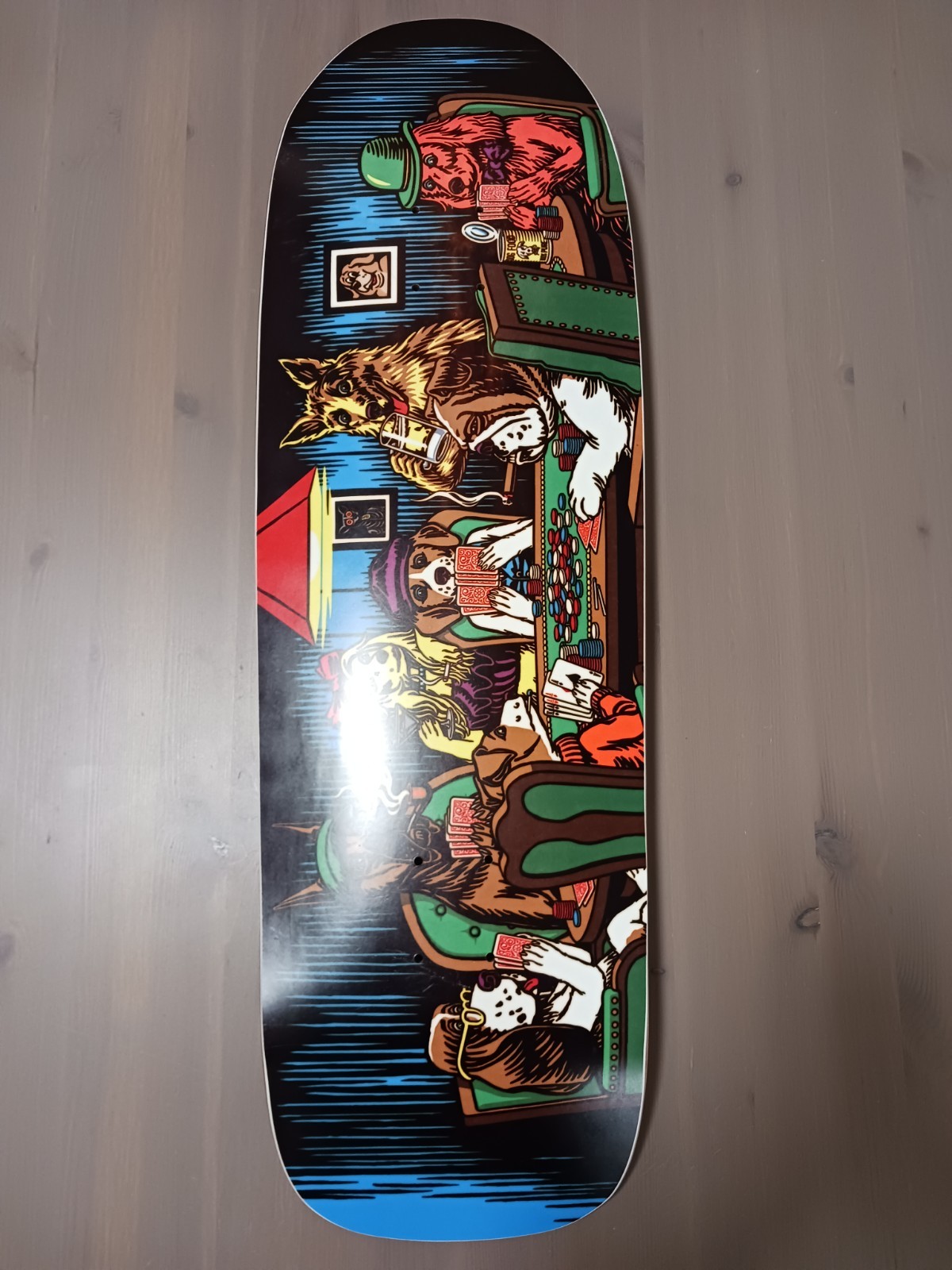 Rodney Mullen Poker Dogs Deck New Rare Free Shipping