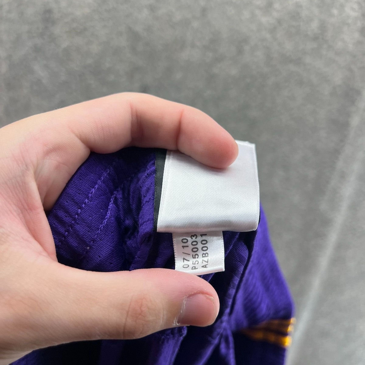 Vintage Los Angeles Lakers Pants Mens XL Purple Tearaway Warm Up