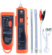 Network Cable Tester Telephone Line Cable Tracker Wire Tracer Test Rj45 Rj11 Cat