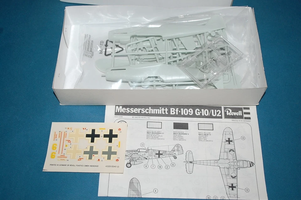 Revell 4325 - Messerschmitt Bf-109 G-10/U2 scala 1/48 - Immagine 2 di 2