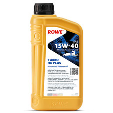 15W-40 Motorenöl ROWE HIGHTEC TURBO HD PLUS 1L für MB228.3 Deutz Volvo Iveco 15W-40 Motorenöl ROWE HIGHTEC TURBO HD PLUS 1L für MB228.3 Deutz Volvo Iveco