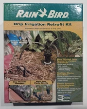 Rain Bird Drip Irrigation Landscape/Garden Watering Kit with Drippers - Complete